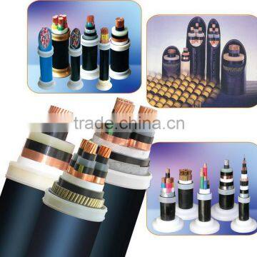 low / medium / high voltage copper or aluminum conductor XLPE or PVC insulated electrical power cables