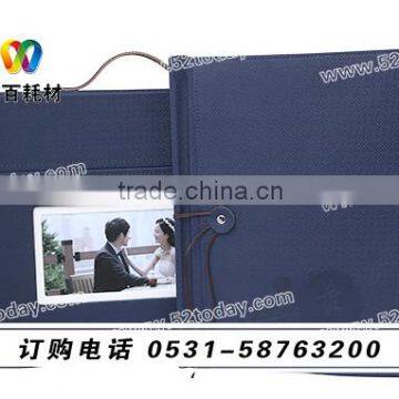 China professional manufacturer perfect binding photobook cover with window case