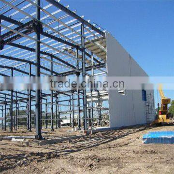 frame prefabricated steel structure factory