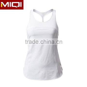 Stringer Tank Top With Inner Bra Custom For Ladies Of R-Neck