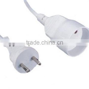 Europe extension cord set with VDE Approval