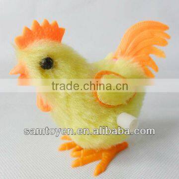 Windup Spring Cockerel Plush Toy