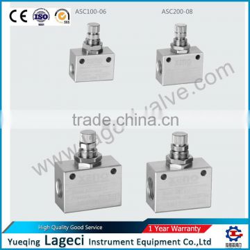 ASC Series One way throttle valve