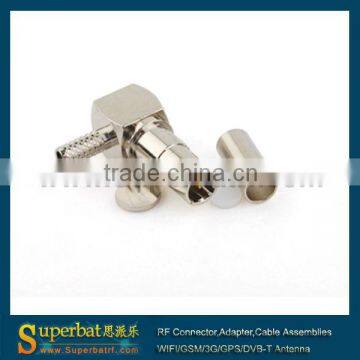 S-187 Crimp Plug Right Angle connector