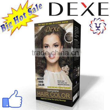 Dexe hair dye yound hair cream with 12 colors