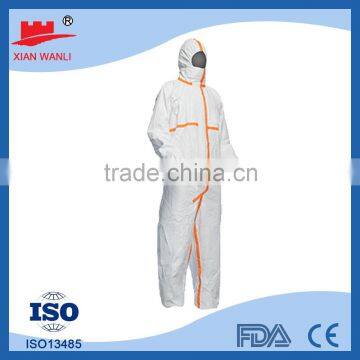 disposable nonwoven suit asbestosTYPE 5 6 SMS Coverall