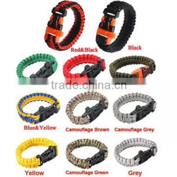 Outdoor Survival Cord Bracelet