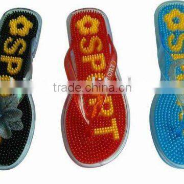 ladies crystal jelly shoes