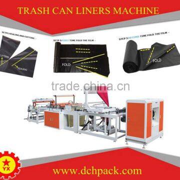 production line plastic trash can liners