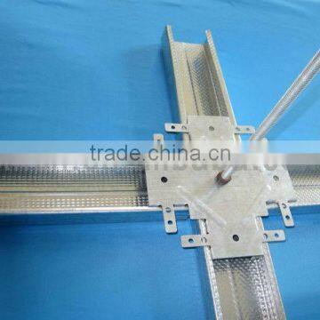 Metal C channel ceiling channels / ceiling steel profile C channel