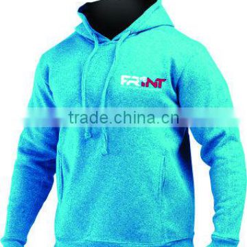 Warm hoodie with embroidered logo