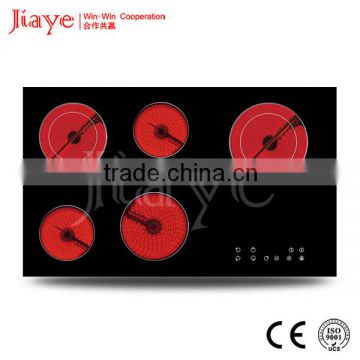 decorative design glass top electric ceramic hob cookers JY-CD5002