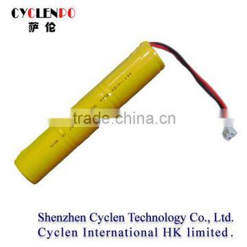 China Nickel Cadmium rechargeable battery 3.6v 5200mah for solor light or power tool