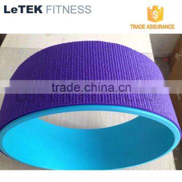 2015 Hot Sale Yoga Accessory Eco-friendly PVC Yoga Wheel