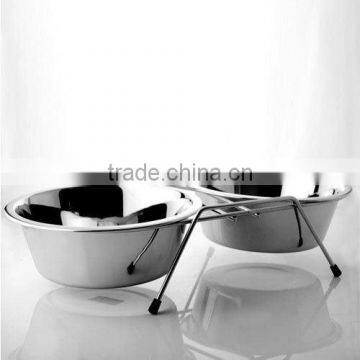 Stainless Steel Double Dinner with Stainless Steel