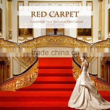 100% PP Plain Pattern Wedding Exhibition Carpet