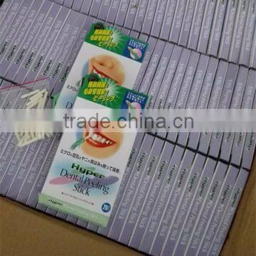 STOCK alibaba express hot sale Whiten Teeth Tooth Dental Peeling Stick + 25 Pcs Eraser Teeth whitening Teeth Eraser