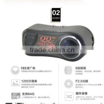 Protable QQ7 h.264 hd 1080P wide angle mini dv camera