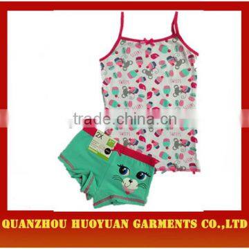 girl Summer Fashion 100% Cotton Sleepwear