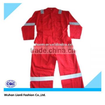 red long sleeves protective fire safety clothing