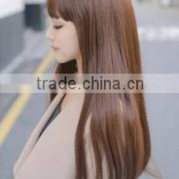 New High Quality Pretty Hair Wigs Japanese Fiber Hair Wigs Long Straight Wigs Synthetic Hair Wig photo-2