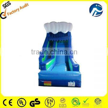 Top Class Quality Amusement Park Exciting Kids inflatable sea wave slider