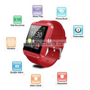 U8 Bluetooth Smart Watch Wristwatch Phone for IOS and Android smartphones