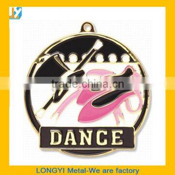 Winho 3d die cast dance sport medal