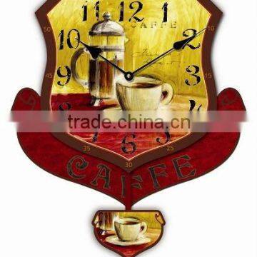 hanging decorative wall pendulum clock