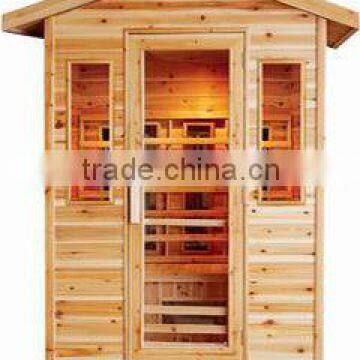 Outdoor Far Infrared Ray Sauna of Three Persons