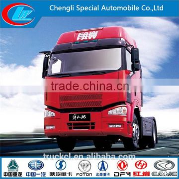 Famous Chinese brand FAW 4*2 300hp tractor truck