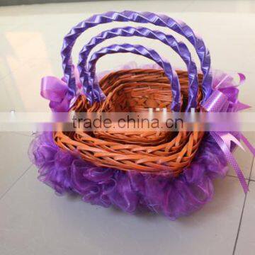 OEM/ODM Welcome Wicker Basket Gift Basket photo-4
