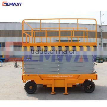 Manual Portable Hydraulic Indoor One Man Lift Elevator Price photo-2