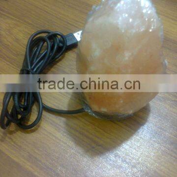 Pink USB Salt Lamp