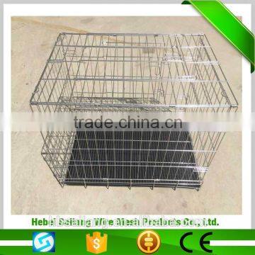 Eco-Friendly / Stocked wholesale dog pet cage stainless steel kennel