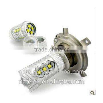 Hight power and Superbright car led H4 16pcs 80w auto fog light