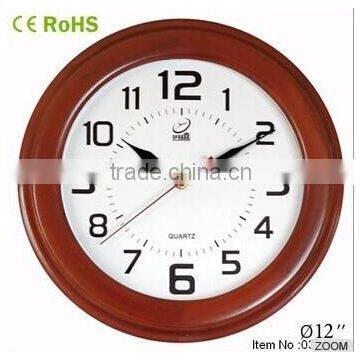 china home decor wholesale wooden fancy wall clock