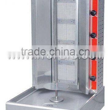 stainless steel gas shawarma equipment