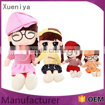 Alibaba Supplier Wholesale Stuffed Plush Japanese Girl Toy Doll