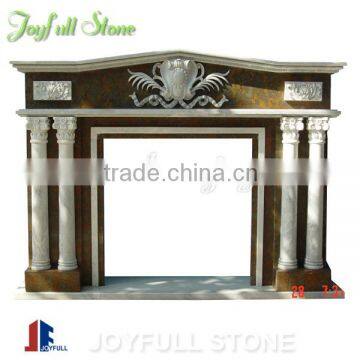 Stone Fireplace Frame Shelves designs