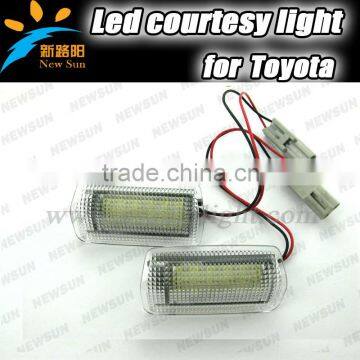 2014 new 12V DC led footwell door step luggage door courtesy light for toyota for Camry for Is250(GSE2#) led decorated lamp