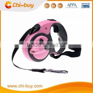 Chi-buy Best Life long Night Walker Heavy Duty Retractable Dog Leash with led light