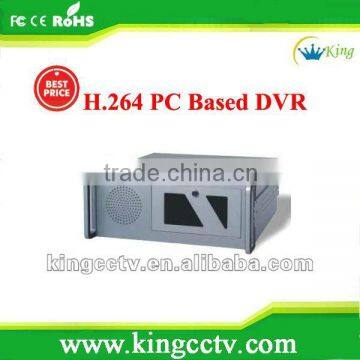 High quality PC Based DVR HK-DVR 816H 832H 864H 16 32 64 ch dvr system VEC1604FB