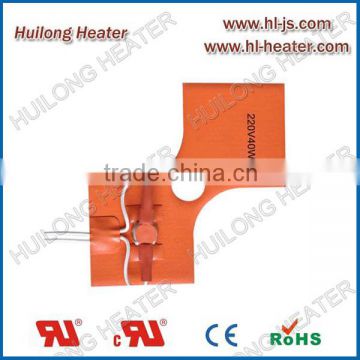 Silicone heating element used in medical analyzer