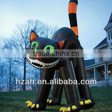 Inflatable Black Cat For Halloween Decoration