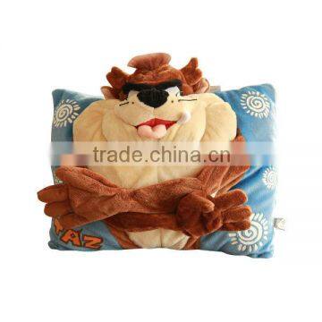 Lovely plush face animal pillow