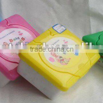 80pc/plastic box baby wipes manufacturer