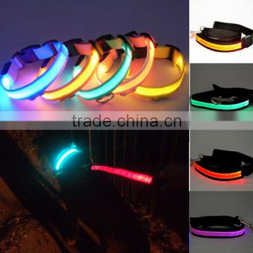 Good design flashing dog collar / led pet collar / Dog Safety light collar