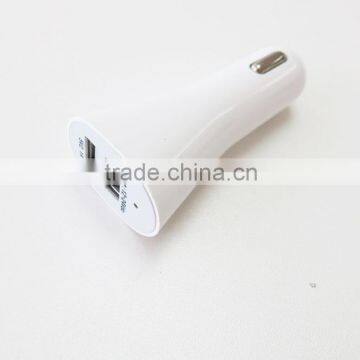 Wholesale Mini Wireless Portable 2 Port Car Charger 5v 1a/2.1a With Led Light for Iphone/ipad photo-2