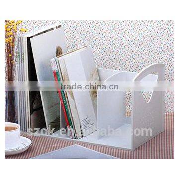 customized design acrylic desktop CD display rack for home low price
